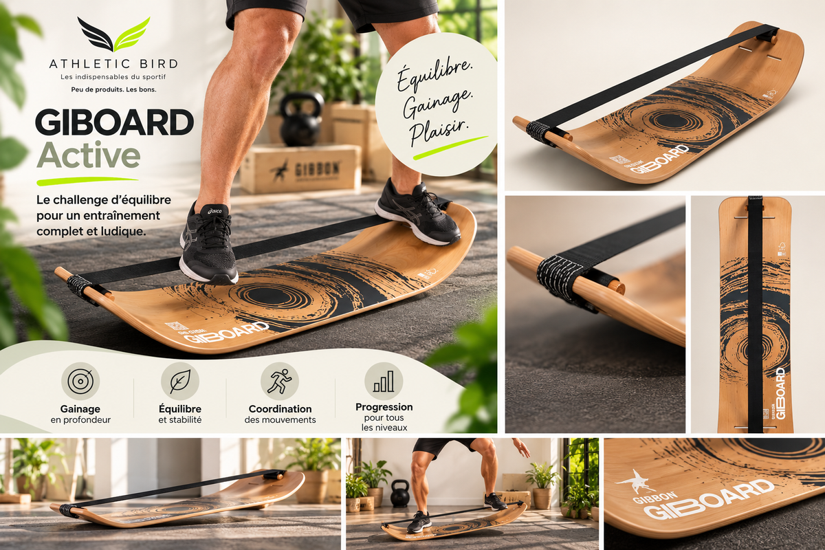 GIBOARD Active Black GIBBON en situation pour travailler l’équilibre et la coordination
