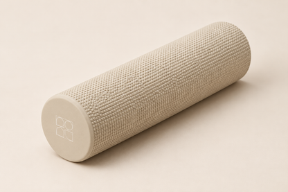 Foam Roller Moonchild Sand en mousse EVA, rouleau de massage texturé sélectionné par Athletic Bird.