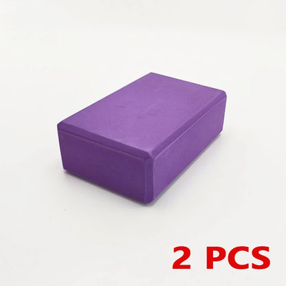 brique de yoga violette