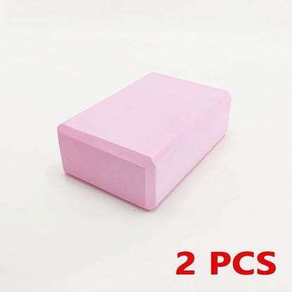briques de yoga rose