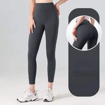 legging yoga femme gris