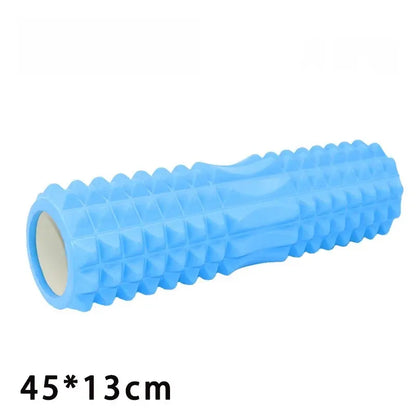 rouleau massage bleu