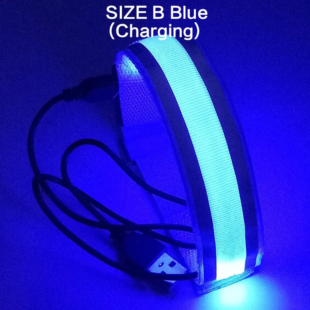 bracelet lumineux bleu