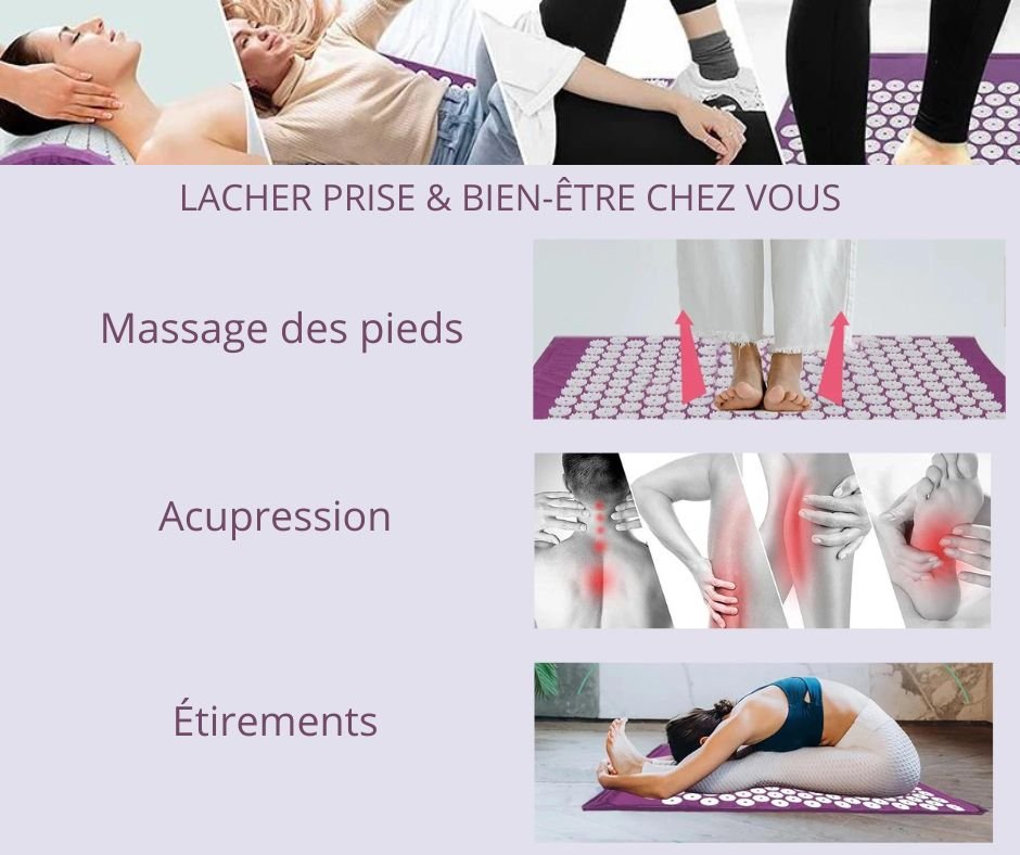 Tapis yoga acupression | Let's Relax™ - let's go sport